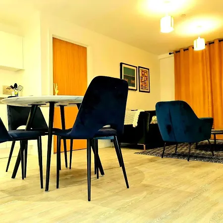 Appartamento Luxury 2 Bed Apartment, Kingsize Beds, 2 Bathrooms
