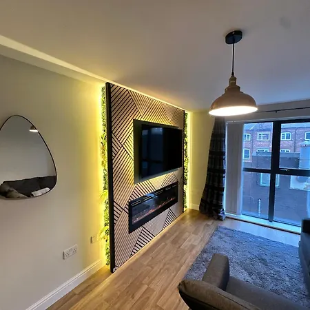 Modern City Centre 1-Bed Apartment Quiet & Comfortable Stay Appartement