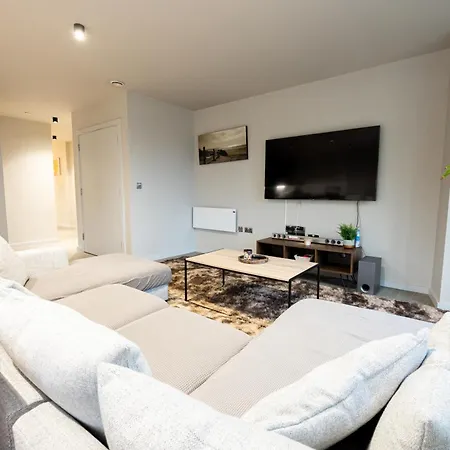 Chic 2bed Near Castlefield Canals-4min To Station *