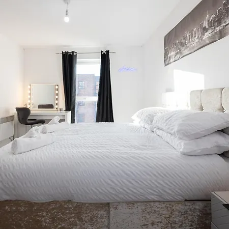 Apartmán Cityside Walk To Etihad & Coop Live *
