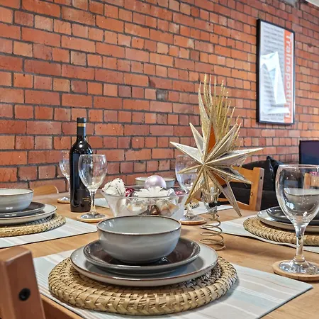 Rooftops View, Northern Quarter, Balcony דירה מנצ'סטר