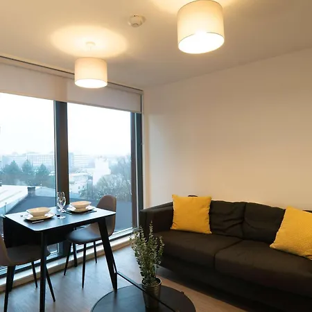 아파트 Bright 1 Bed In W Balcony *