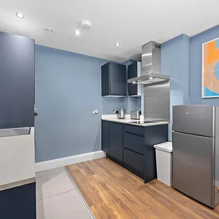 1 Bed Shudehill Flat Sleeps 4 Centre Daire *