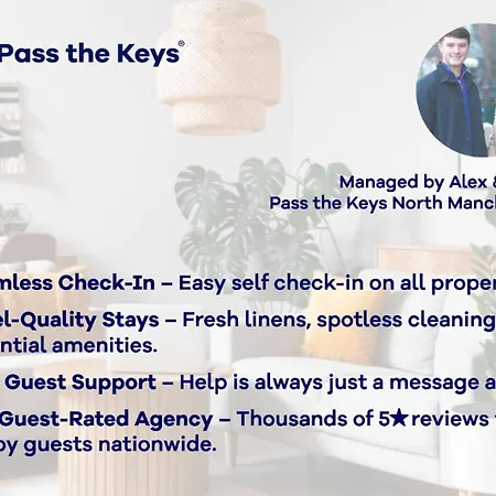 Luxury 7 Mins Walk To Salford - Pass The Keys דירה מנצ'סטר