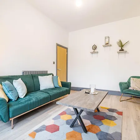 Long - 3br - Sleeps 6 - Free Parking Apartmán Manchester