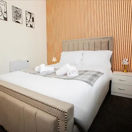 Apartmán Prime Salford 2br • Free Parking • Near Mediacity Manchester