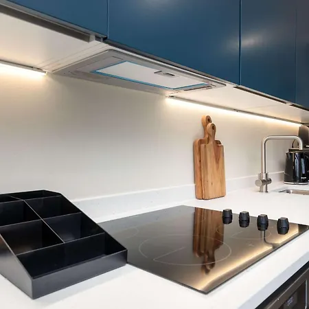アパート The Mancunian Blue - Luxury 2-bed Corner