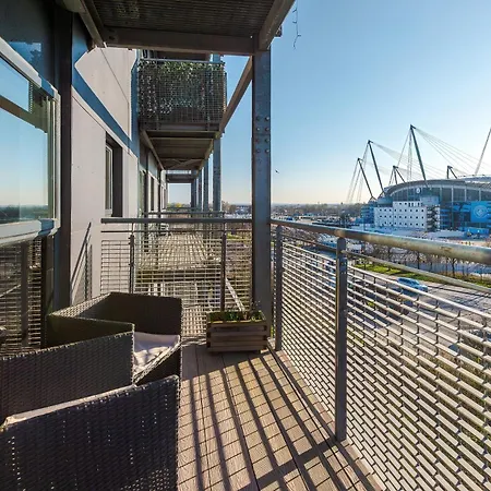 Appartamento Stylish Mcr 1br Etihad Coop Live Parking Manchester