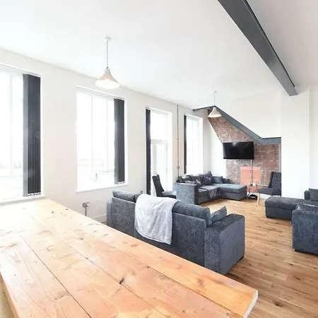 Apartment Stunning High Spec Sleep 14 Manchester