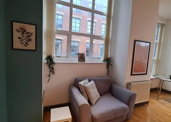 Spacious, Bright And Airy Centre Flat. Unique Converted Mill. 公寓 曼彻斯特
