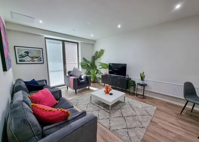 بيت للعطل Luxury Centre Townhouse With Parking مانشستر