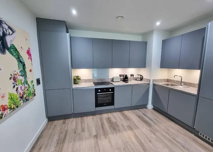 Casa de Férias Luxury Centre Townhouse With Parking Manchester