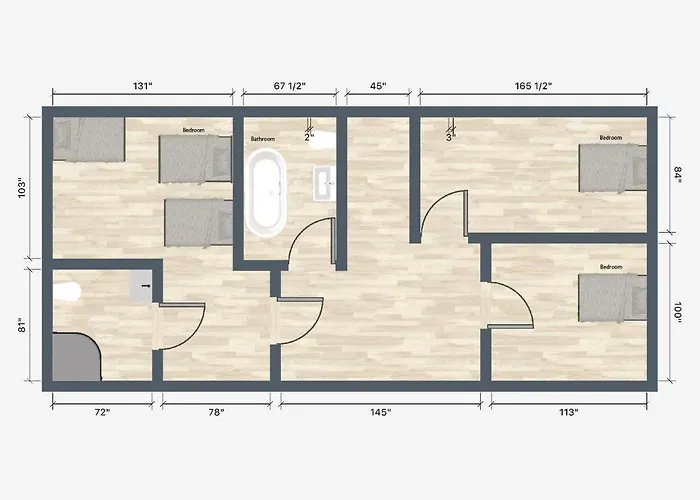 Feriehus Corner House, Sleeps 8 In 4 Bedrooms, Near Train Station, Great Value! Manchester
