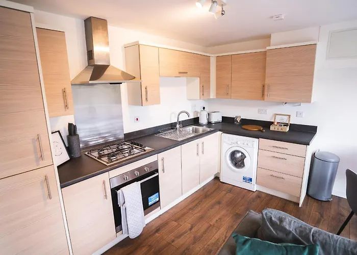 Centre 2-bed - New - Free Wi-fi - 公寓