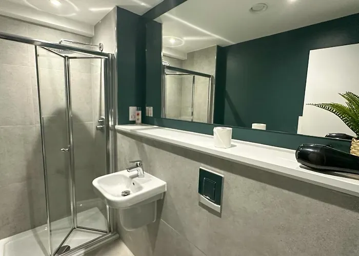 Apartmán Lux Livin' - Luxury 2 Bed With Sky Garden Manchester