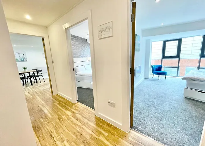 The Works-fresh 2bed In Centre, Opposite Arndale. 아파트 *