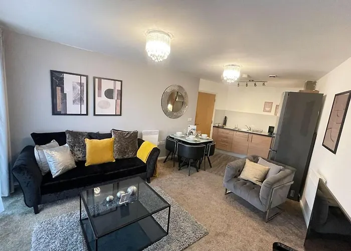 Apartamento Cityfront Cosy Near Centre & Etihad Stadium, Free Parking Mánchester