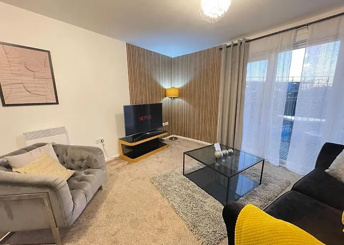 Cityfront Cosy Near Centre & Etihad Stadium, Free Parking Apartamento