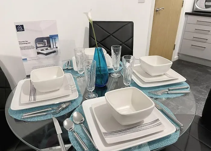 Apartmán Cityfront Modern Apt near Centre/etihad, Free Parking *