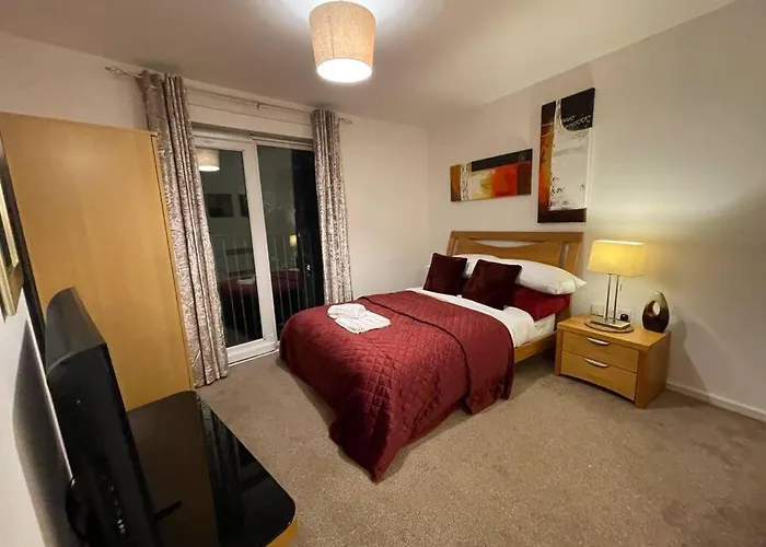 Apartmán Cityfront Modern Apt near Centre/etihad, Free Parking Manchester