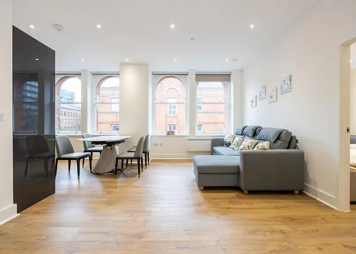 Apartament Superb 2bd In China Town Manchester