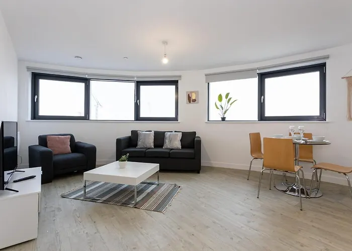 아파트 Stunning 2 Bed In Salford Amazing Views