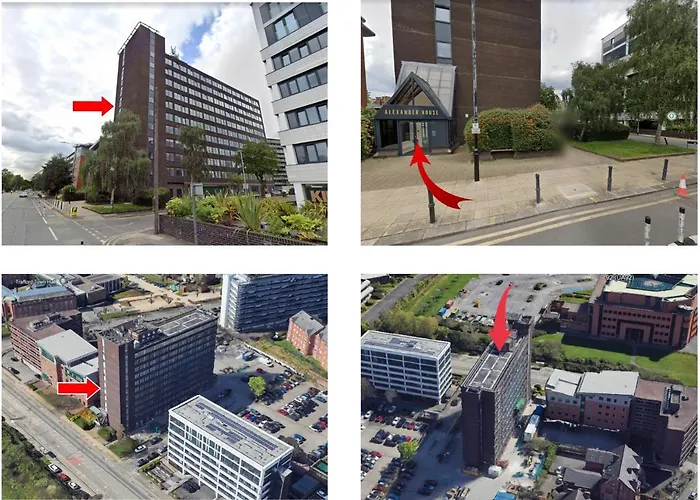 Daire Bright Stylish In Old Trafford Manchester