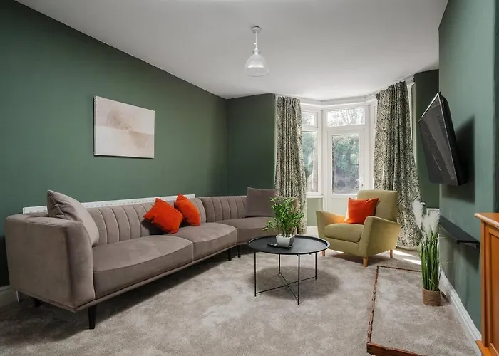 Apartment Charming 3bd Didsbury House Manchester