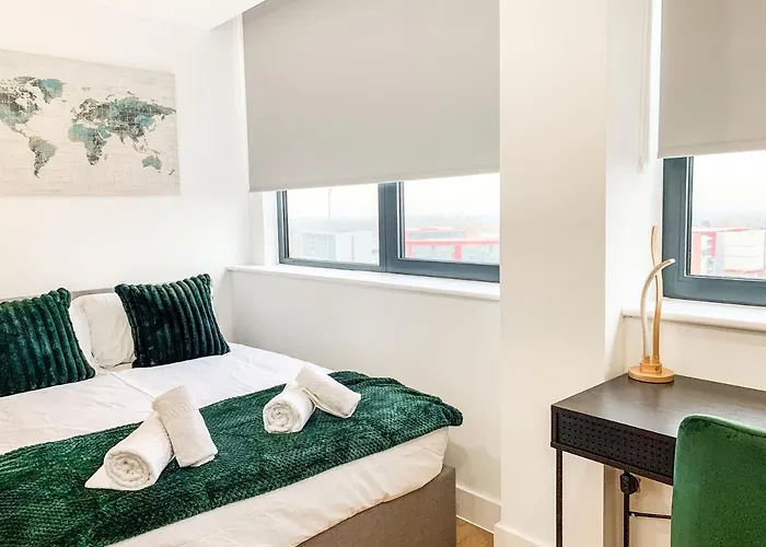 Stylish Overlooking Old Trafford Appartement *