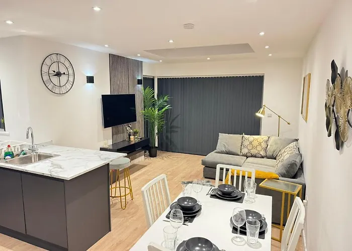 Stylish 4bd - Coop Live - Etihad - Parking - Ev Nyaraló *