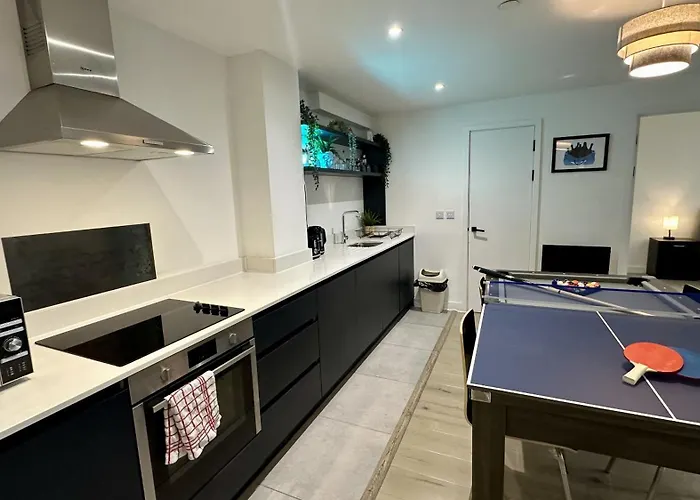 Apartmán Lux Livin' - Luxury 2 Bed With Sky Garden Manchester