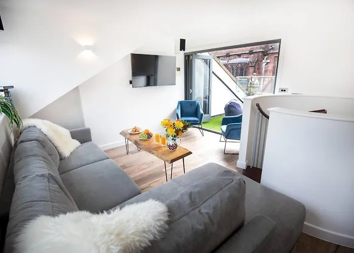 Superhost: Luxury Deansgate Townhouse Hébergement de vacances