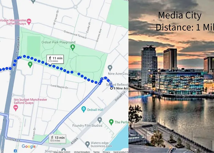 Bespoke Salford Quays - Garden, Wifi And Parking Mánchester