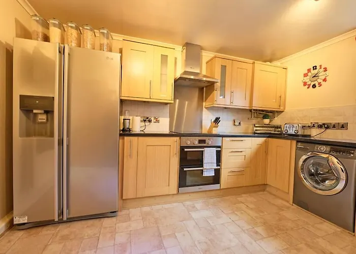 Сasa de vacaciones Bespoke Salford Quays - Garden, Wifi And Parking *