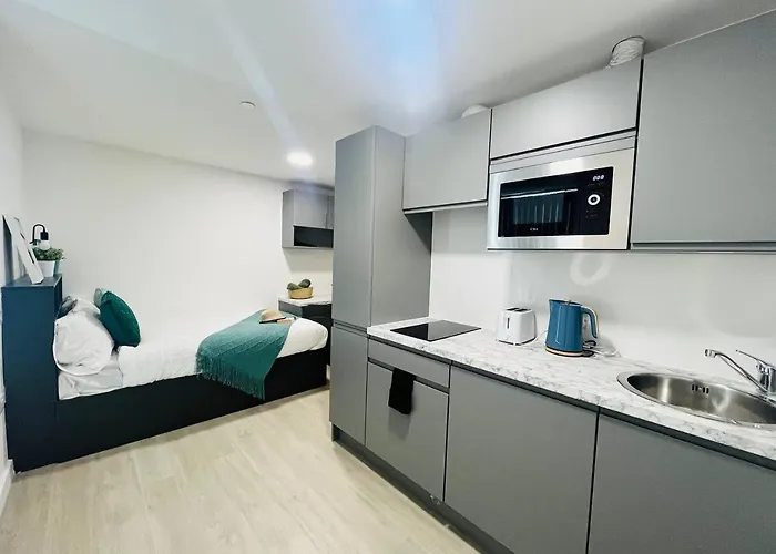 Appartement Stretford Sanctuary: Stylish Studio Manchester