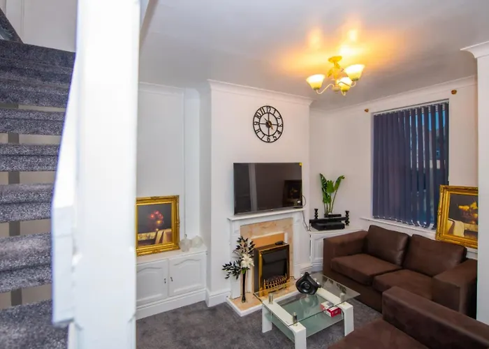 Lovely + Free Parking Tatil Evi Manchester