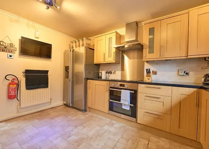 Сasa de vacaciones Bespoke Salford Quays - Garden, Wifi And Parking Mánchester