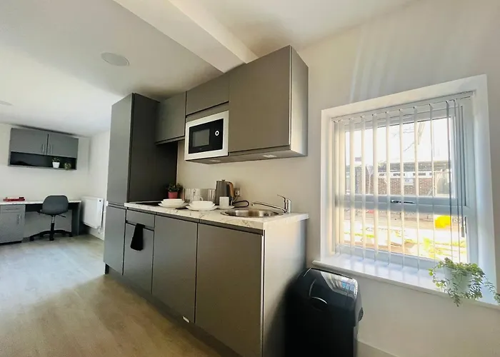 Chic Hideaway: Modern Studio In Stretford Apartamento *