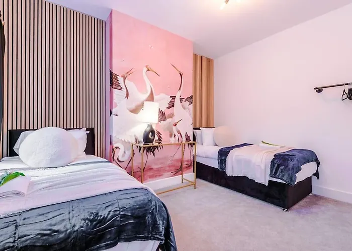 Сasa de vacaciones 5 Bed Salford Sanctuary Retreat *