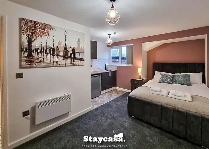 度假居 Delightful Spacious Haven With Large Driveway 曼彻斯特