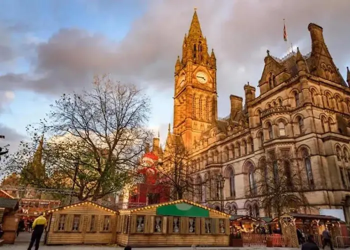 Deansgate Luxury Suite - Modern & Warm 1-Bed - Ideal For Business Or Work Stays - Presented By Parydise Properties Apartment Manchester