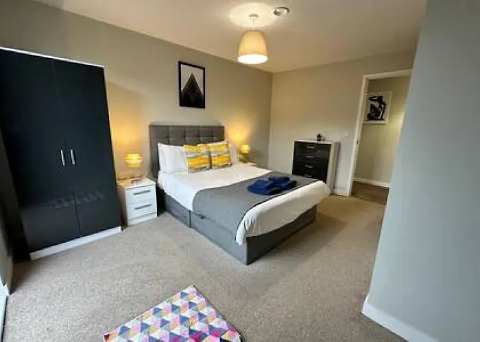 Apartmán Large 1 Bed Mcr And Huge Terrace Sleeps 4