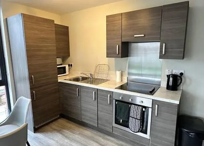 Apartmán Large 1 Bed Mcr And Huge Terrace Sleeps 4