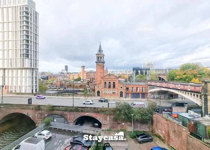 Luxury Deansgate Canal View & Free Parking Manchester