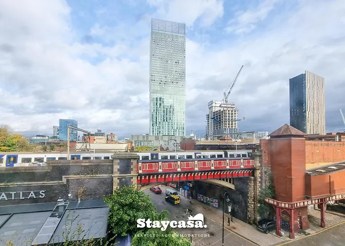 Luxury Deansgate Canal View Free Parking