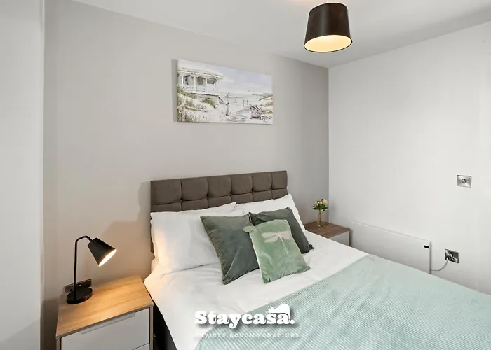 Spectacular Apartment Balcony View In Cit… - 19611 Daire Manchester