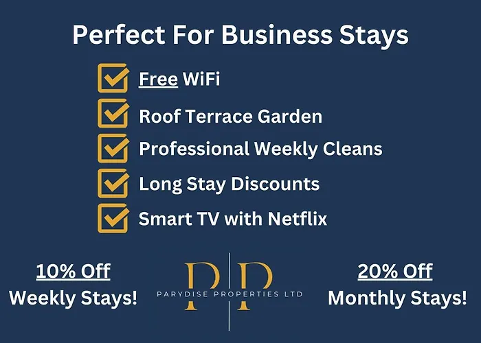 Apartment Deansgate Luxury Suite - Modern & Warm 1-Bed - Ideal For Business Or Work Stays - Presented By Parydise Properties *