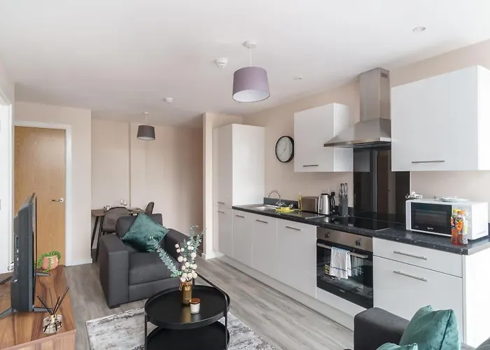 Bright & Modern 1 Bed In * Manchester