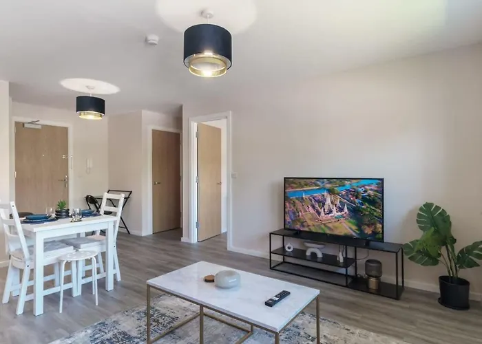 Apartamento Lovely 1 Bed - Sleeps 3 Mánchester