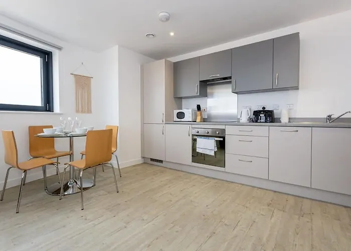 아파트 Stunning 2 Bed In Salford Amazing Views *